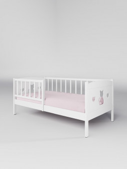 Кровать MALIKA White Kitty 160х80 белый Кровать MALIKA White Kitty 160х80 белый